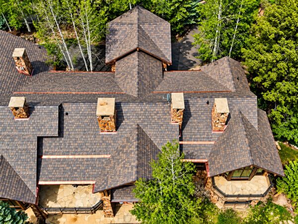 DaVinci Select Shake In Mountain Blend - Vail Colorado with Custom Copper Accent Work