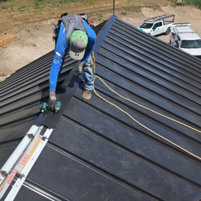 Roofing Crew at Umbrella Roofer Aspen, Roaring Fork Valley to Vail Valley Residential Roofing Crew at Umbrella Roofing Aspen, Roaring Fork Valley to Vail Valley