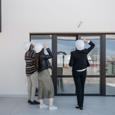 Condo and Rental Portfolio Property Managers Inspecting Ceilings